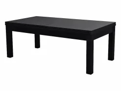 Online Rendez-Vous Déco Mesa de billar convertible negra con alfombra - Eddie Azul