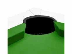 Rendez-Vous Déco Mesa de billar convertible blanca con alfombra - Eddie