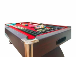 ELITESHOPPING Mesa de billar moderna de 8 pies completa con accesorios - Thanos