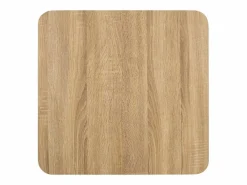 Clicnbuy Mesa de bistró MDF marrón claro 50x50 cm