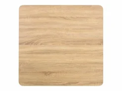 Sale Clicnbuy Mesa de bistró MDF marrón claro 80x80 cm Marru00f3n