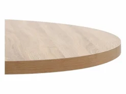 Outlet Mesa de bistró MDF marrón claro 80 cm Mueble Bar