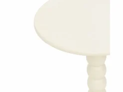 Discount Mesa de café cilíndrica de madera Mesa Auxiliar