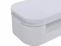 Best Mesa de centro 4 puertas y 1 cajón con LEDs - MDF - Color: lacado - VANDANA Mesa De Centro