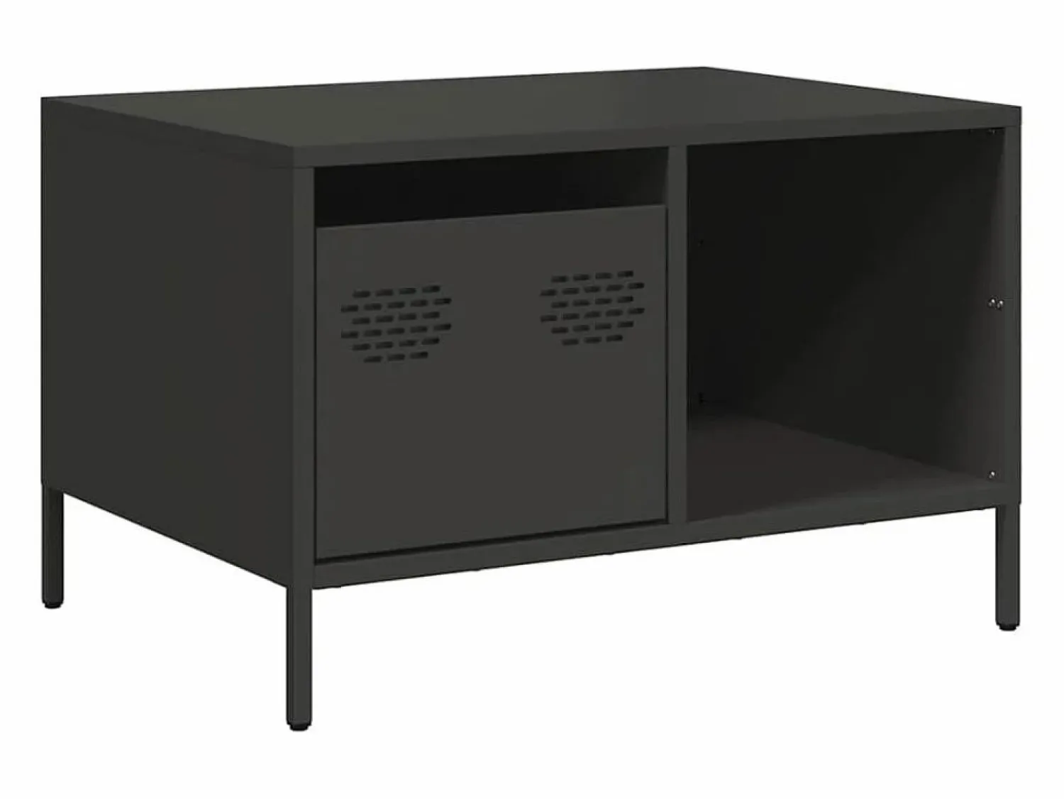 Outlet Mesa de centro acero laminado en frío 68,5x50x43,5 cm Mesa De Centro