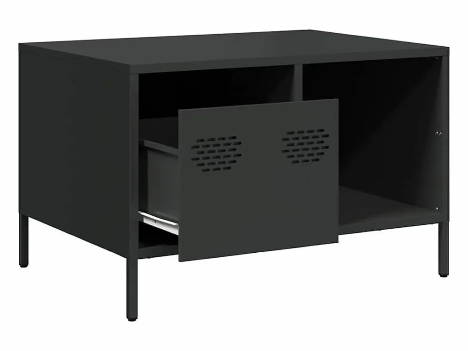 Outlet Mesa de centro acero laminado en frío 68,5x50x43,5 cm Mesa De Centro