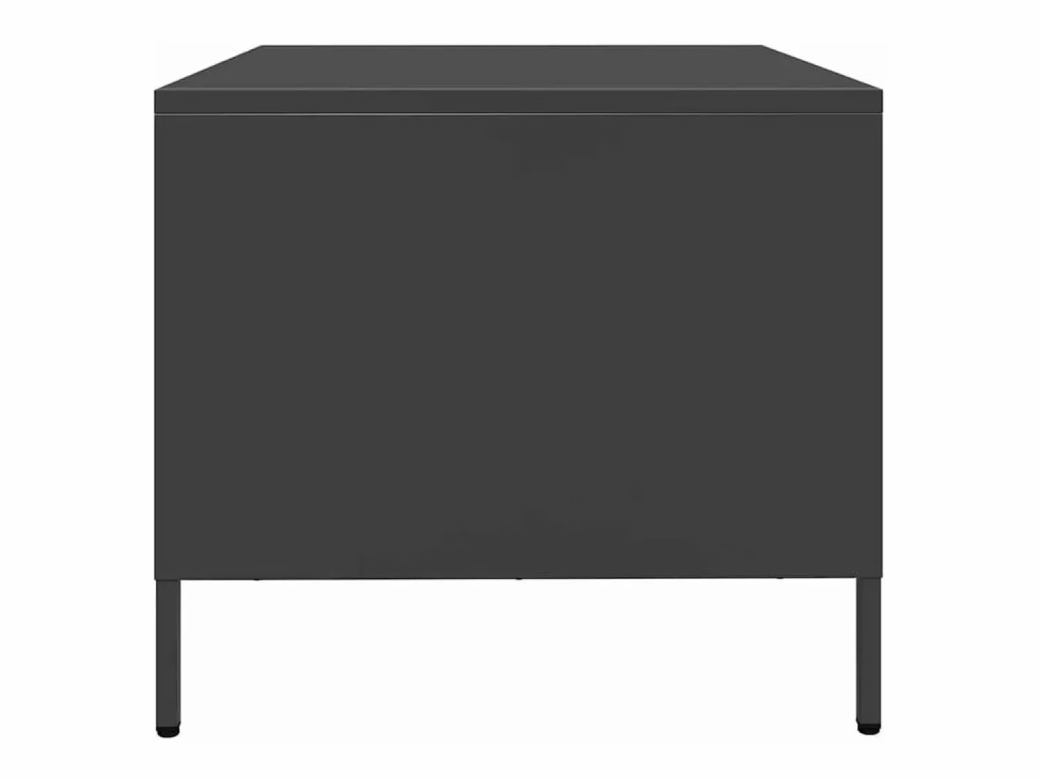 Outlet Mesa de centro acero laminado en frío 68,5x50x43,5 cm Mesa De Centro