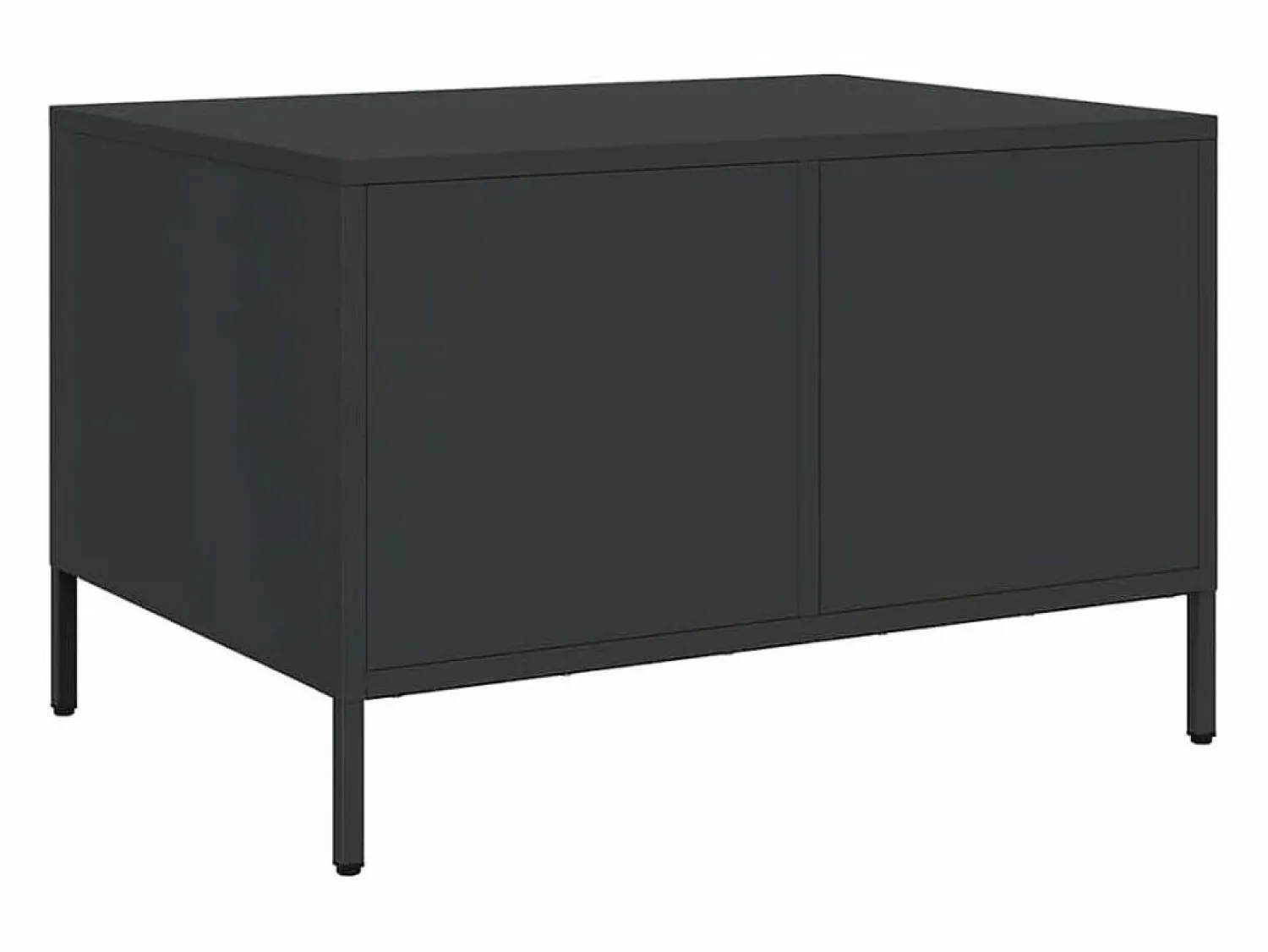 Outlet Mesa de centro acero laminado en frío 68,5x50x43,5 cm Mesa De Centro