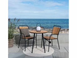 Mesa de Centro Cleveland, Marrón, 70x70x74 cm, Kendra Home