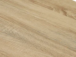 Clearance Vente-unique Mesa de centro con tablero pivotante - MDF - Natural y blanco VITALY Color natural claro / Blanco