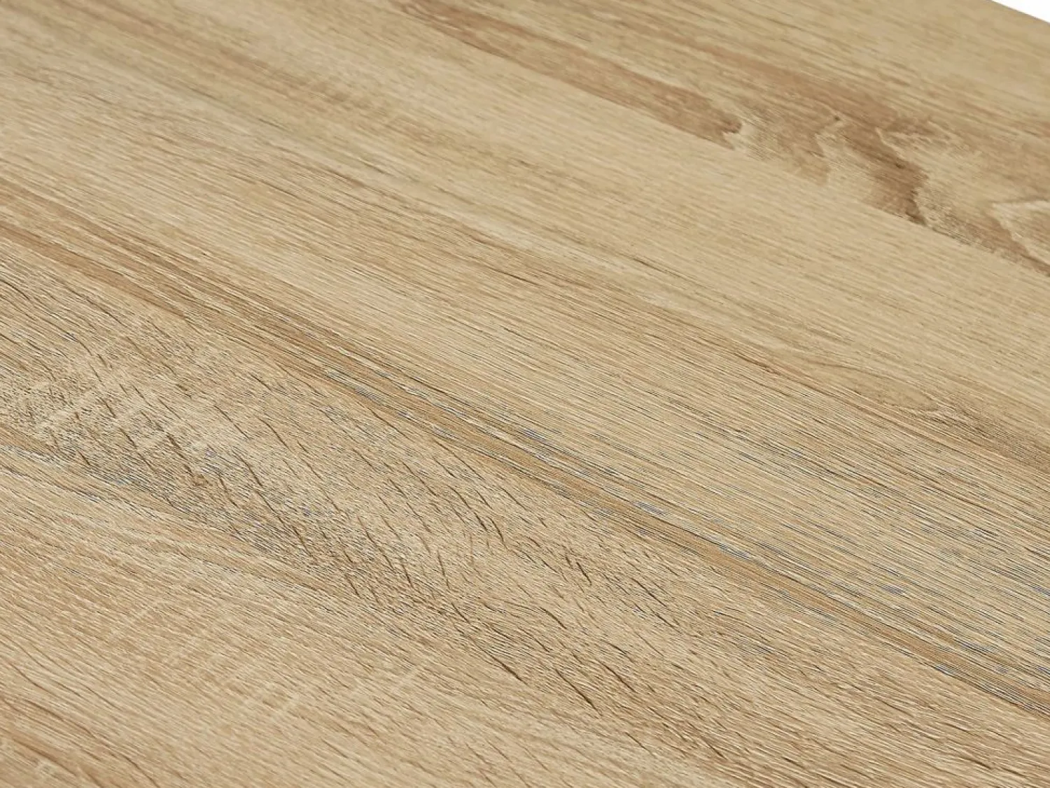 Clearance Vente-unique Mesa de centro con tablero pivotante - MDF - Natural y blanco VITALY Color natural claro / Blanco