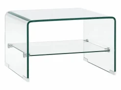 Hot Mesa de centro de vidrio templado 50x45x33 cm Mesa De Centro