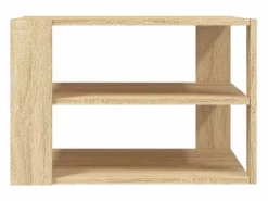 Best Mesa de centro madera de ingeniería roble Sonoma 58x58x40cm Mesa De Centro