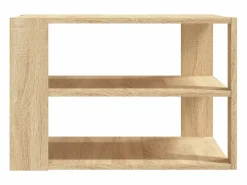 Best Mesa de centro madera de ingeniería roble Sonoma 58x58x40cm Mesa De Centro