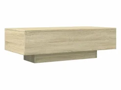 Outlet Mesa de centro madera de ingeniería roble Sonoma 100x49,5x31 cm Mesa De Centro