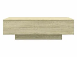 Outlet Mesa de centro madera de ingeniería roble Sonoma 100x49,5x31 cm Mesa De Centro