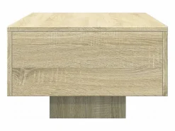 Outlet Mesa de centro madera de ingeniería roble Sonoma 100x49,5x31 cm Mesa De Centro
