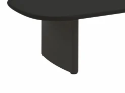 Outlet Vente-unique Mesa de centro rectangular de MDF y acrílico - - RASIA Negro