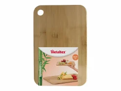 METALTEX Mesa de Cocina de Bambú 30x20 cm