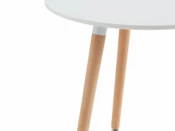 Discount Mesa de comedor 2 comensales de MDF y haya - - ROLENA Mesa De Comedor