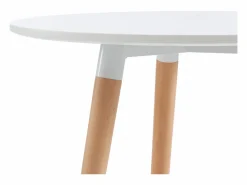 Discount Mesa de comedor 2 comensales de MDF y haya - - ROLENA Mesa De Comedor