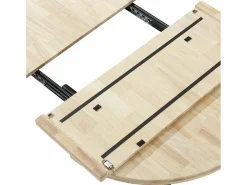 ADEC Mesa de comedor BergE redonda extensible nordish/ Ø100x76 cm
