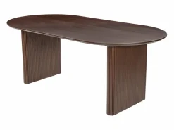 Discount Mesa de comedor de 8 cubiertos de madera de manglar - Natural - NEVILI Mesa De Comedor