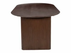 Discount Mesa de comedor de 8 cubiertos de madera de manglar - Natural - NEVILI Mesa De Comedor
