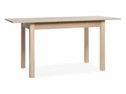 Hot Concept-Usine Mesa de comedor de madera extensible 6 plazas BROOKS Marru00f3n