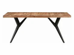 Online Mesa de comedor de madera maciza de acacia 160x80x76 cm Mesa De Comedor