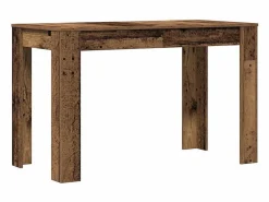 Clicnbuy Mesa de comedor de madera contrachapada madera vieja