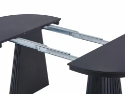 Best Mesa de comedor extensible de 4 a 10 personas chapa de fresno - - LATSURY Mesa Extensible