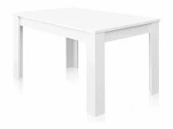 Loungitude Mesa de comedor extensible Practico Blanco