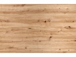 Online Mesa de comedor extensible roble y negro 130cm Celso Mesa Extensible