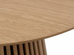 Discount Mesa de comedor extensible 4 a 8 personas de roble - Natural - CARMIZA Mesa Extensible