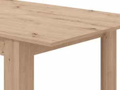 Hot Mesa de comedor extensible para 4 a 6 personas - Natural claro - VENOLA Mesa Extensible|Mesa De Comedor