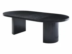 Vente-unique Mesa de comedor extensible 4 a 12 personas de MDF - - SIDRINA