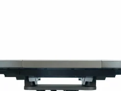Best Mesa de comedor extensible para 4 a 6 personas en cerámica, MDF y metal - Efecto mármol blanco y bronce - FEROLA Mesa Extensible|Mesa De Comedor