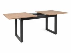 Outlet Concept-Usine Mesa de comedor extensible de madera 10 plazas KOTOR Marru00f3n
