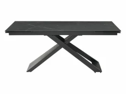 Maison Céphy Mesa de comedor extensible de cerámica y metal - - XERENA de Pascal MORABITO