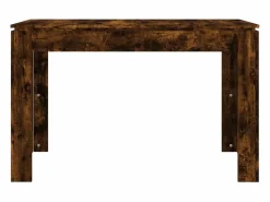 Mesa de comedor madera contrachapada roble ahumado 120x60x76 cm Mesa De Comedor