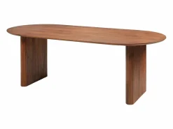 Vente-unique Mesa de comedor para 8 personas de madera de mango - Natural - BALIMELA