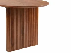 Vente-unique Mesa de comedor para 8 personas de madera de mango - Natural - BALIMELA