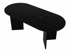 New Vente-unique Mesa de comedor para 8 personas - Color: - TOPANIA Negro