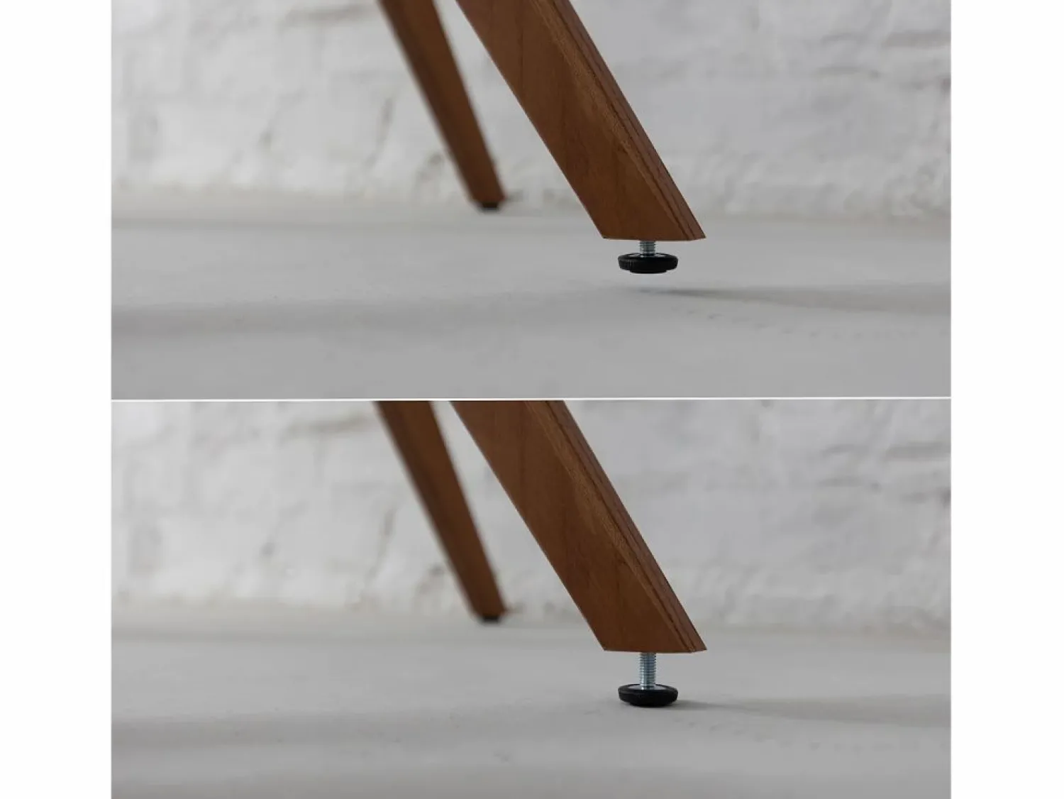 Sale Mesa de comedor redonda extensible 90cm Jubi Roble Marru00f3n chocolate