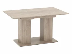 Vicco Mesa de comedor sonoma 140x90x76 dix