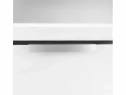 Outlet duehome Mesa de escritorio consola Aput Blanco Gris
