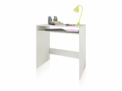 Discount duehome Mesa de escritorio Dax Blanco Alpes Gris