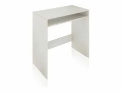 Discount duehome Mesa de escritorio Dax Blanco Alpes Gris