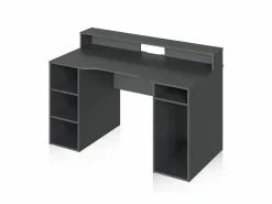 duehome Mesa de escritorio Galax Antracita Gris
